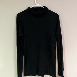 Black Turtle Neck Long Sleeve